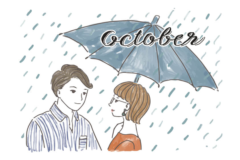 10月 Rain